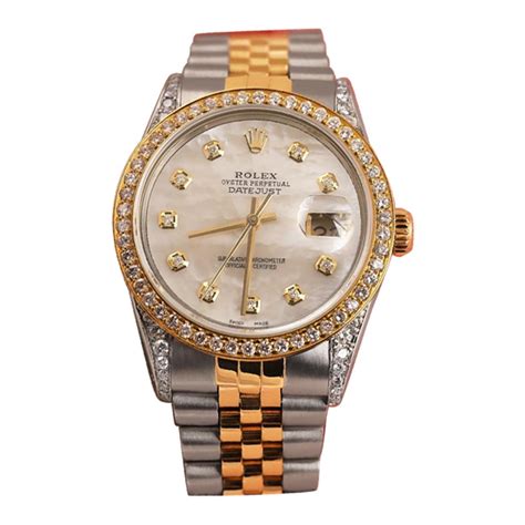 rolex madreperla bianco|Rolex Donna Datejust Madreperla Zaffiro Diamante 18K Oro .